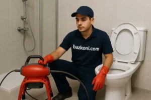 لوله بازکنی در خیابان ولیعصر تهران