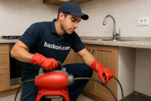 لوله بازکنی در قرچک