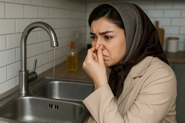 بوی بد فاضلاب