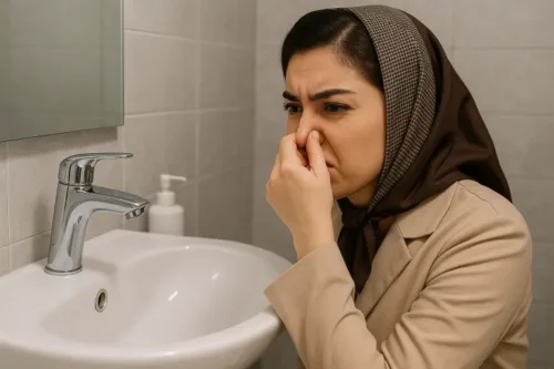 چرا بوی بد از فاضلاب میاد