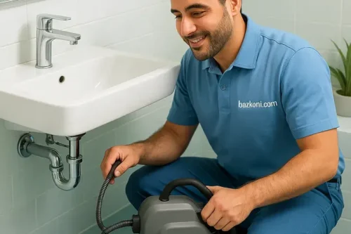 لوله بازکنی در مصباح کرج