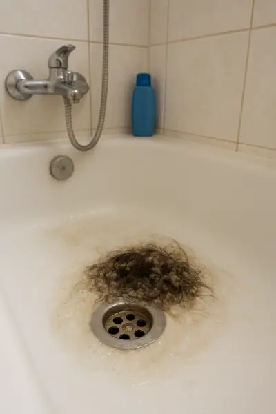 گرفتگی وان حمام