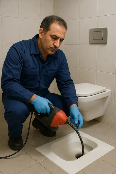 لوله بازکنی سرویس بهداشتی