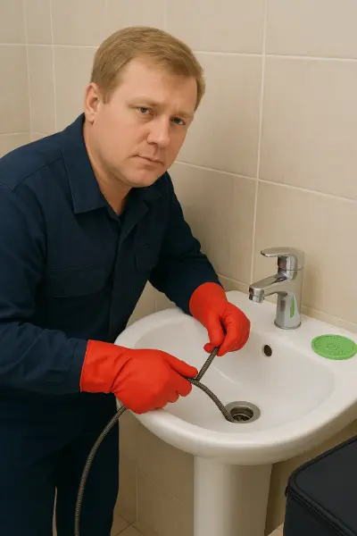 لوله بازکن سینک دستشویی