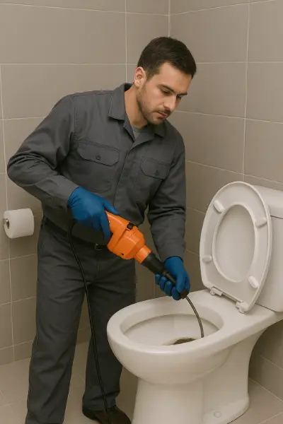 لوله بازکنی در شهرک راه آهن