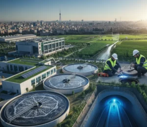 زیرساخت های فاضلاب تهران