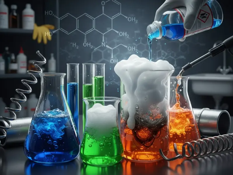 مواد اسیدی و قلیایی لوله بازکن