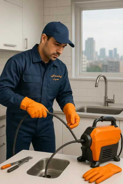 لوله بازکنی فوری در خیابان مقدس اردبیلی محمودیه