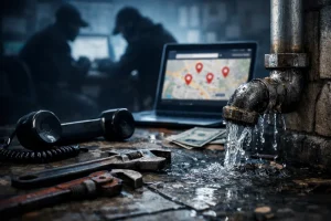 کلاهبرداری تلفنی لوله بازکنی