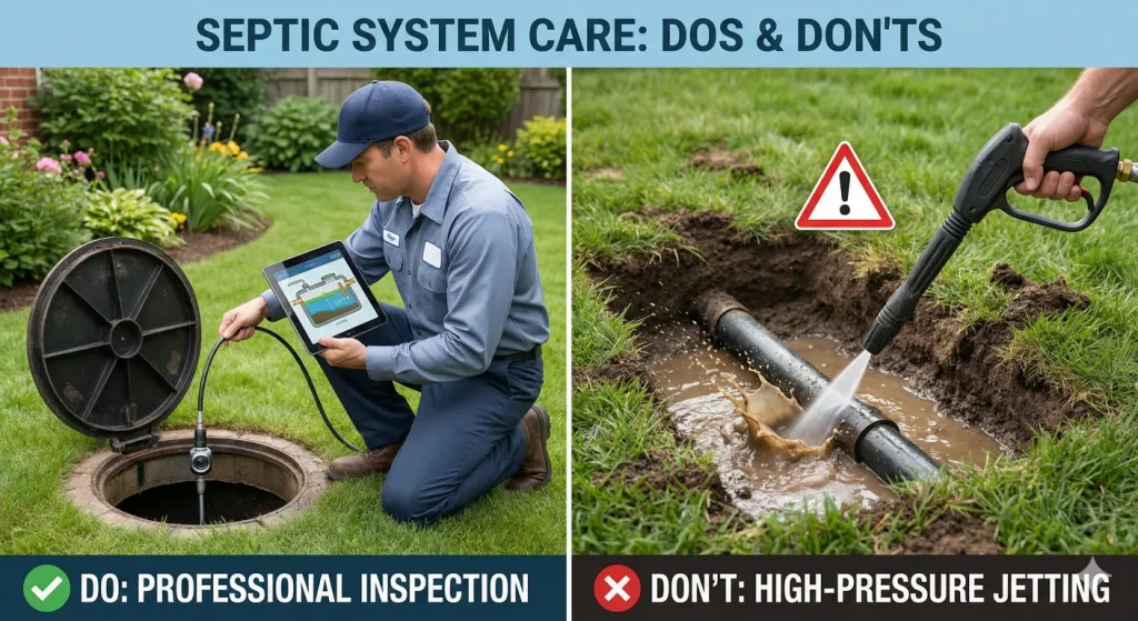 باید و نباید های سپتیک