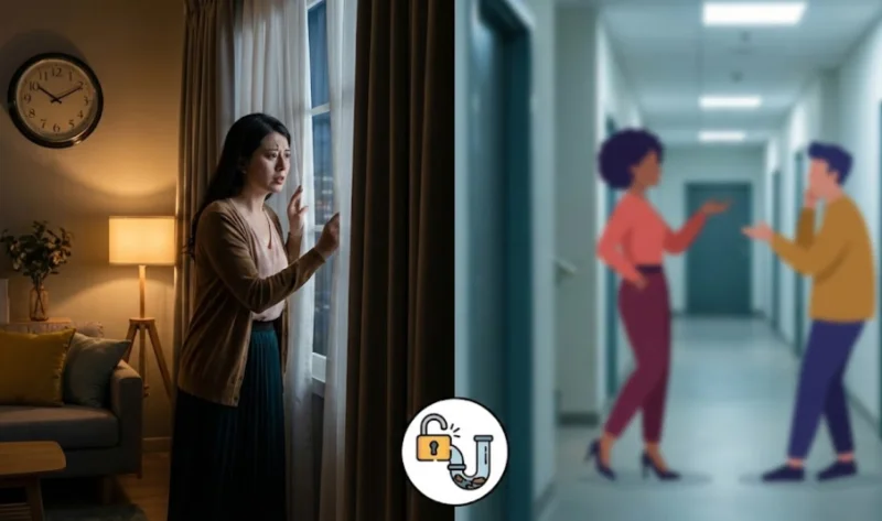 لوله بازکنی بدون اطلاع همسایه ها