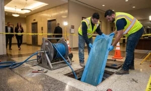 لوله های فاضلاب مجتمع تجاری و اداری