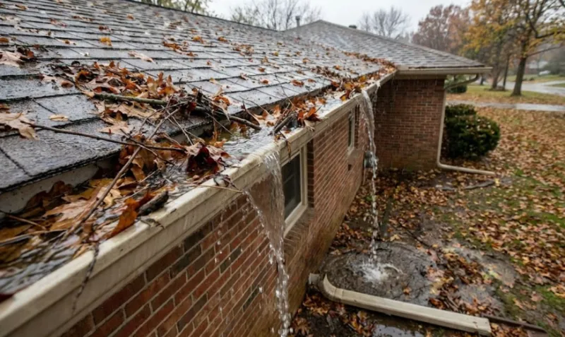 مشکل گرفتگی ناودان