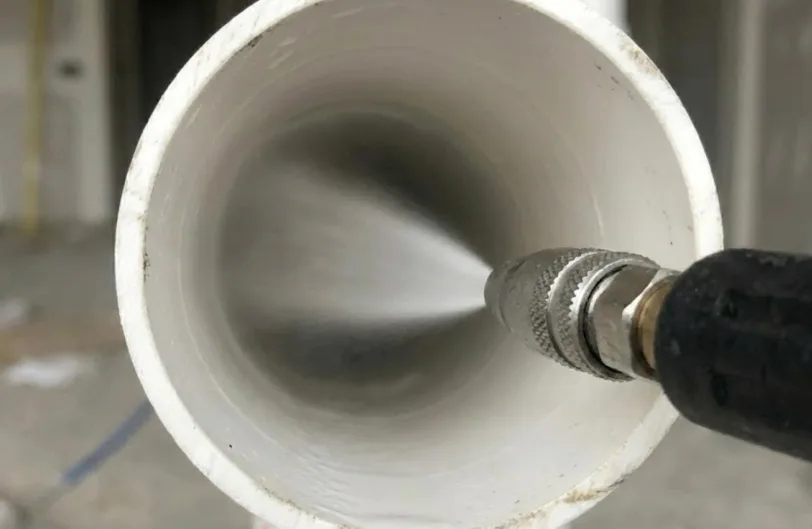 رفع گرفتگی لوله با سیمان