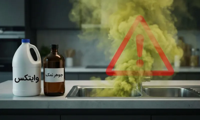 خطر ترکیب وایتکس و جوهر نمک