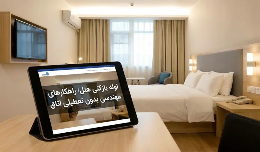 لوله بازکنی هتل