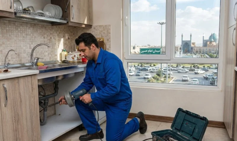 لوله بازکنی میدان امام حسین