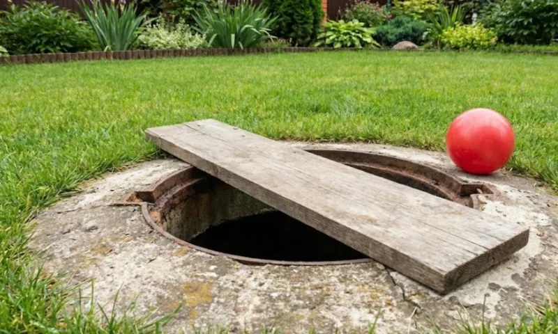 خطر نبود درپوش چاه فاضلاب یا منهول