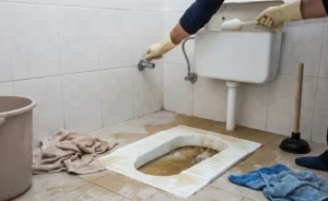 درآوردن گوشی از فاضلاب