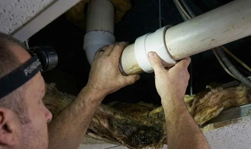 رفع مشکلات فاضلاب زیر سقف کاذب