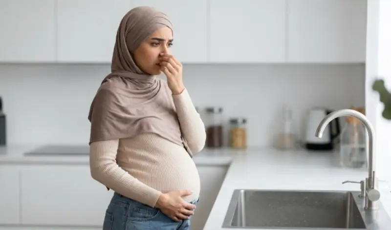 خطرات گاز فاضلاب برای زنان باردار