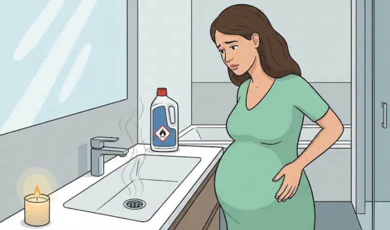 خطرات گاز فاضلاب و لوله بازکن برای زنان باردار