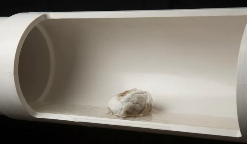 تاثیر شیب بر سرعت مواد در فاضلاب