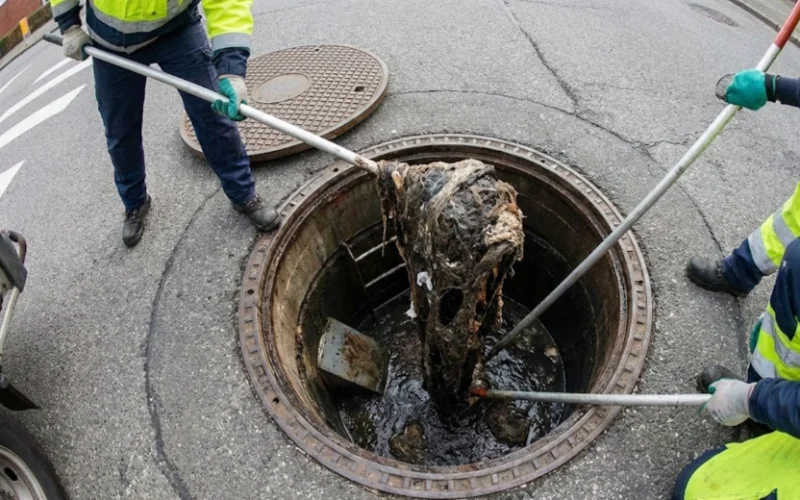 گرفتگی فاضلاب شهری