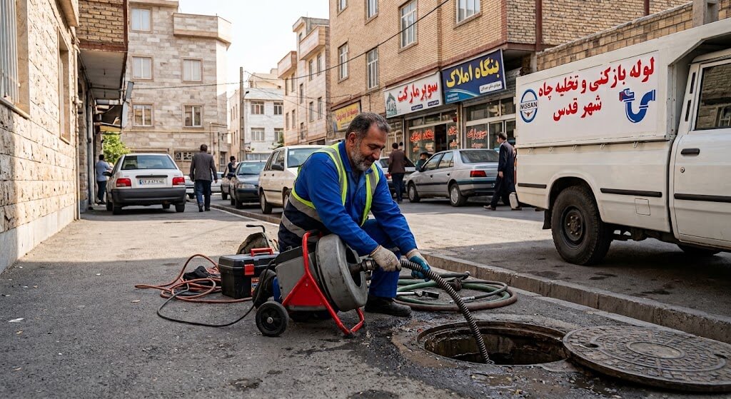 لوله بازکنی شهر قدس